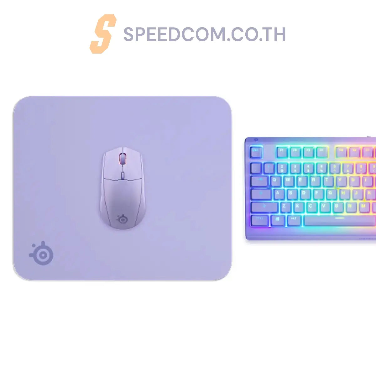 แผ่นรองเมาส์ Steelseries QCK MEDIUM สีดำ - SpeedCom