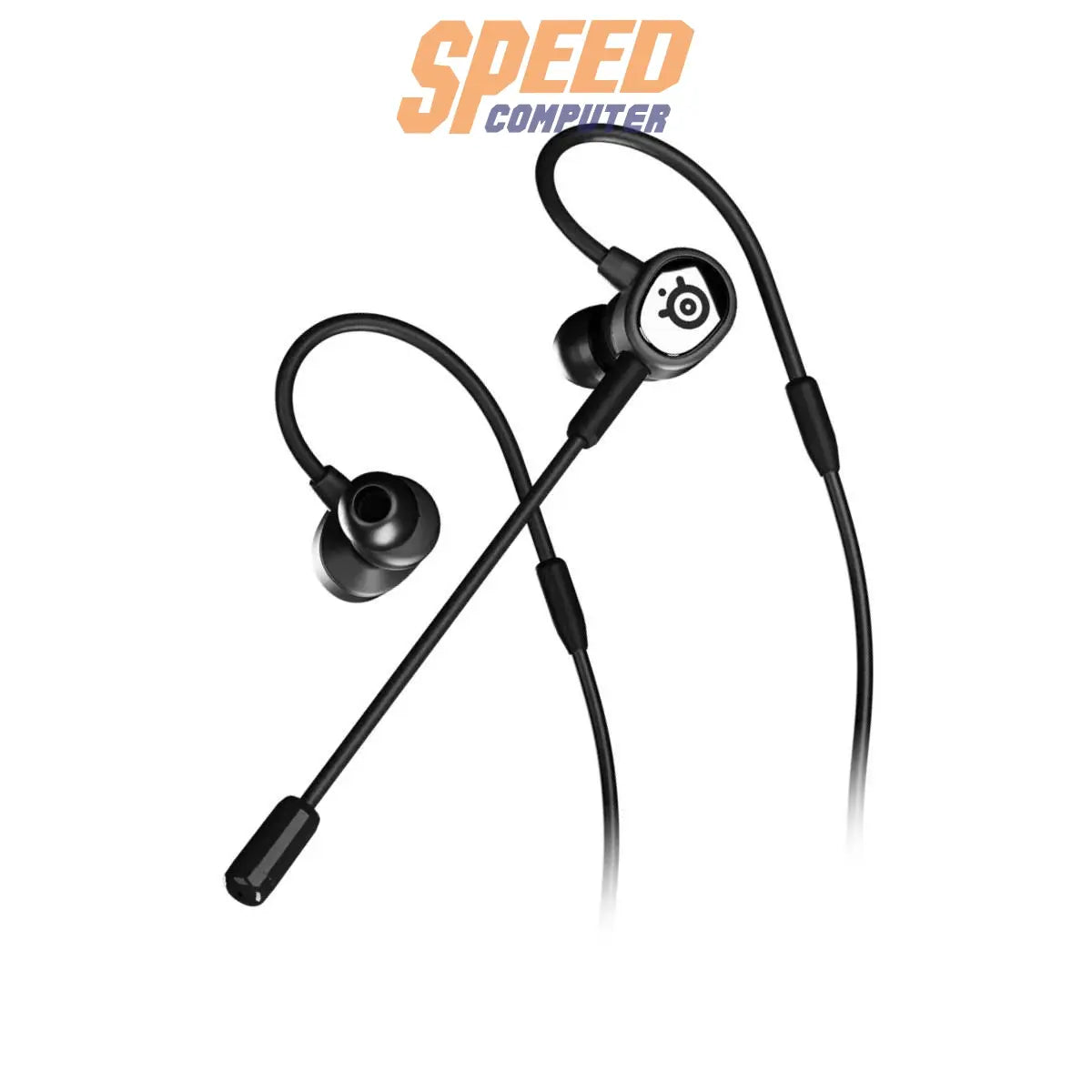 หูฟังอินเอียร์ Steelseries TUSQ สีดำ - SpeedCom