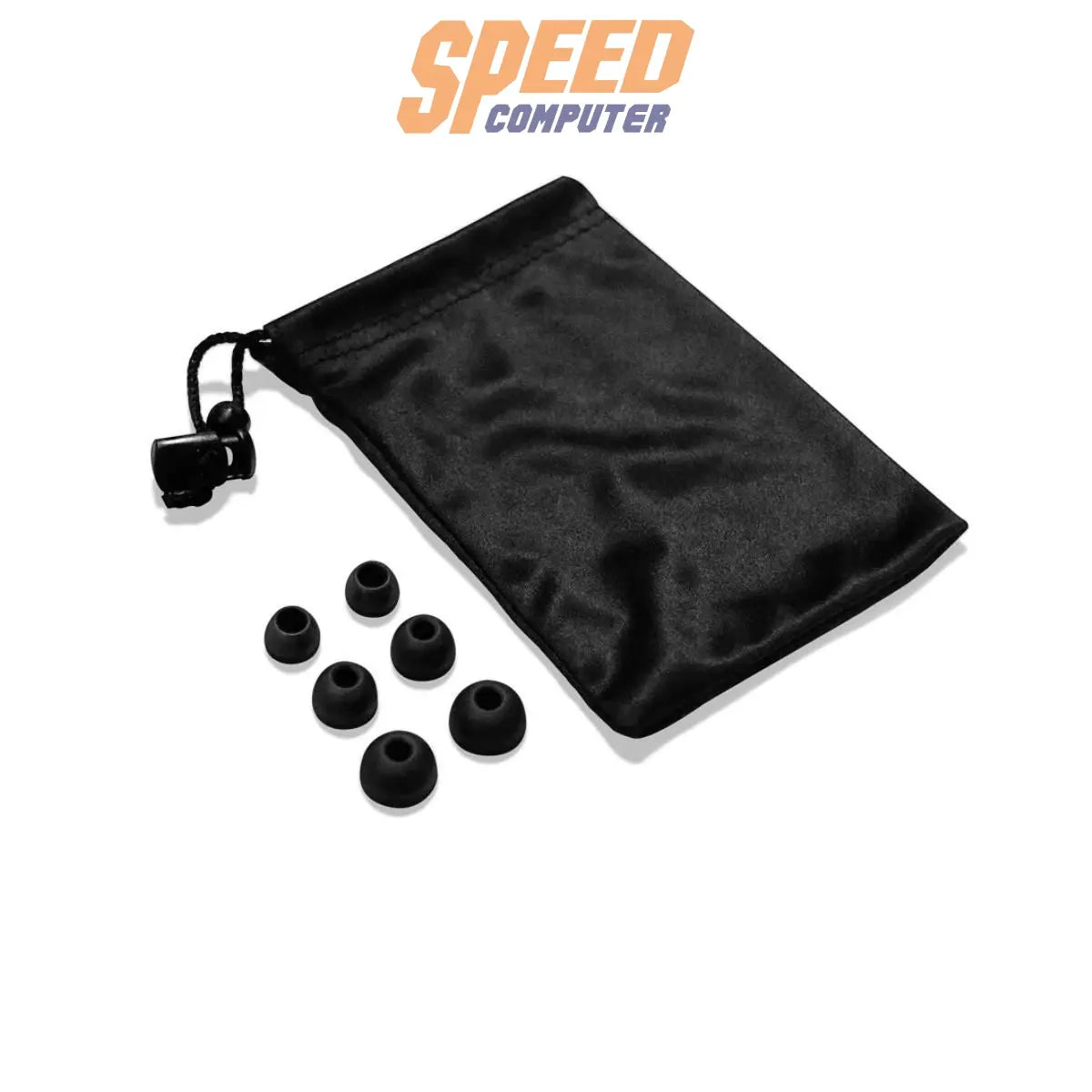 หูฟังอินเอียร์ Steelseries TUSQ สีดำ - SpeedCom