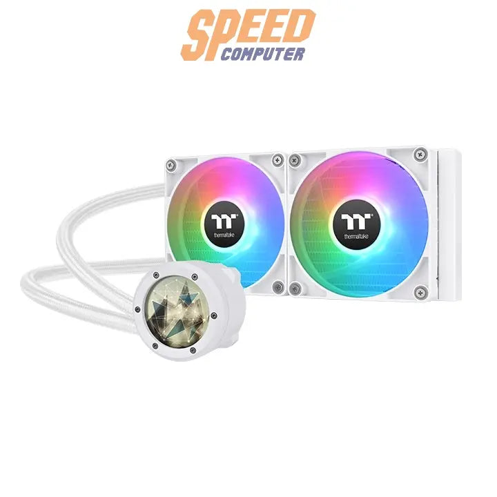 ชุดระบายความร้อน THERMALTAKE COOLING TH240 V2 Ultra ARGB SYNC AIO LIQUID COOLER : CL-W383-PL12SW-A /3YSpeedCom