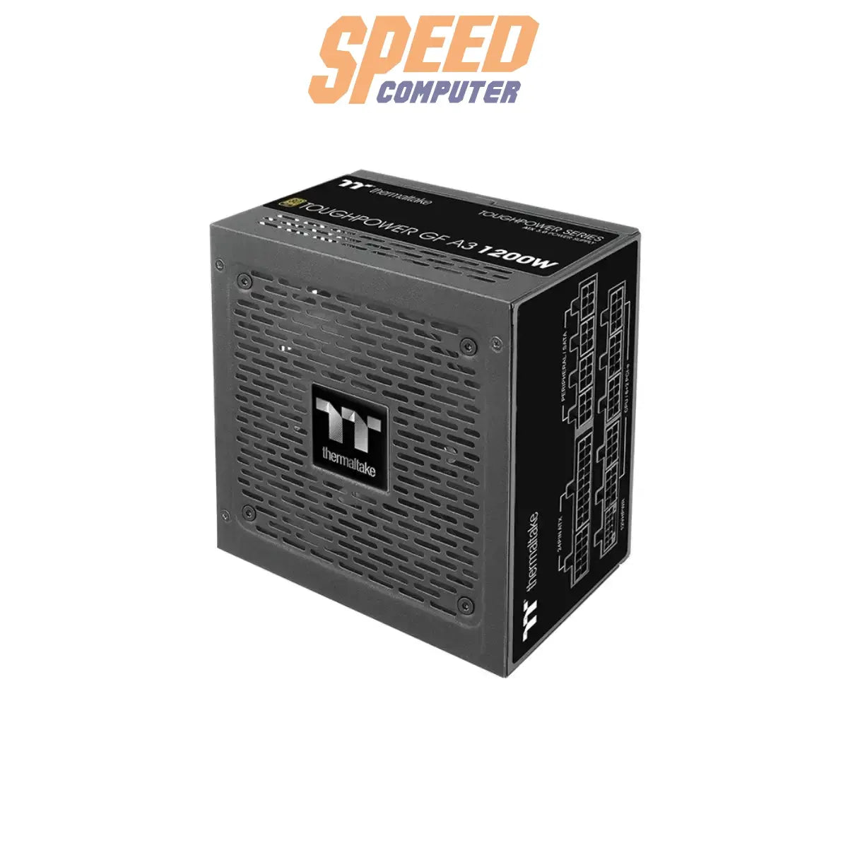 อุปกรณ์จ่ายไฟ THERMALTAKE TOUGHPOWER GF A3 Gold 1200W สีดำ - SpeedCom