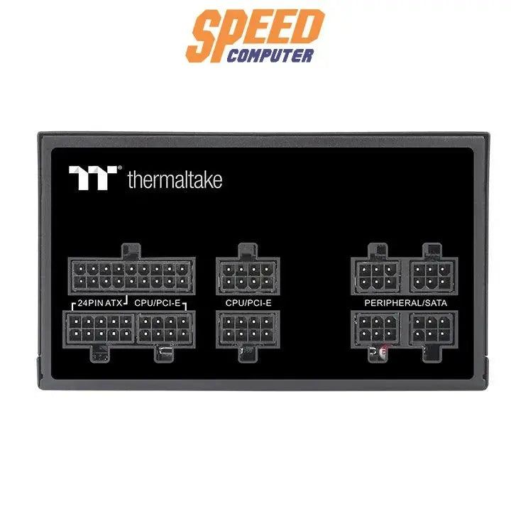 อุปกรณ์จ่ายไฟ THERMALTAKE TOUGHPOWER GF3 ARGB 750W 80 PLUS GOLD ATX PS - TPD - 0750F4FAGE - 1 สีดำ - SpeedCom
