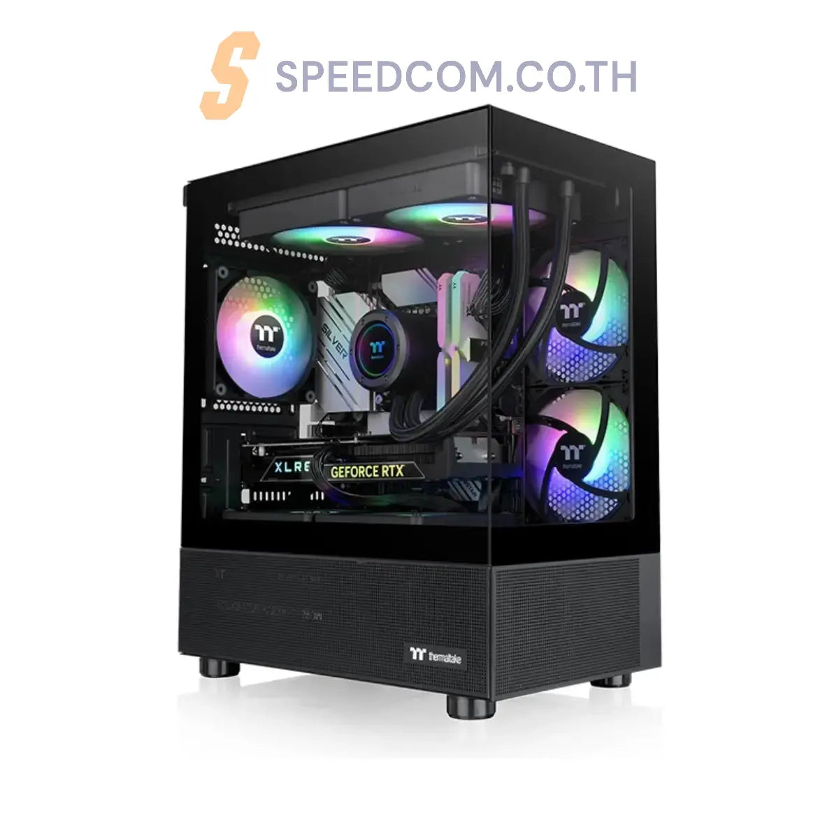 เคส THERMALTAKE VIEW 170 TG ARGB Micro Chassis สีดำSpeedCom