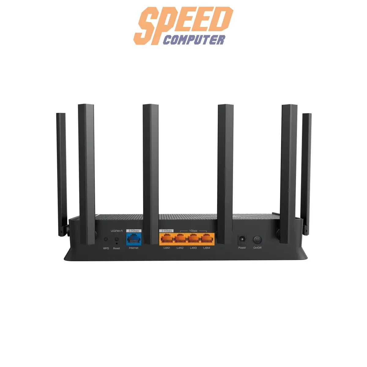 เราเตอร์ TP-Link ARCHER BE400 Dual-Band Wi-Fi 7 ความเร็วสูง สีดำ