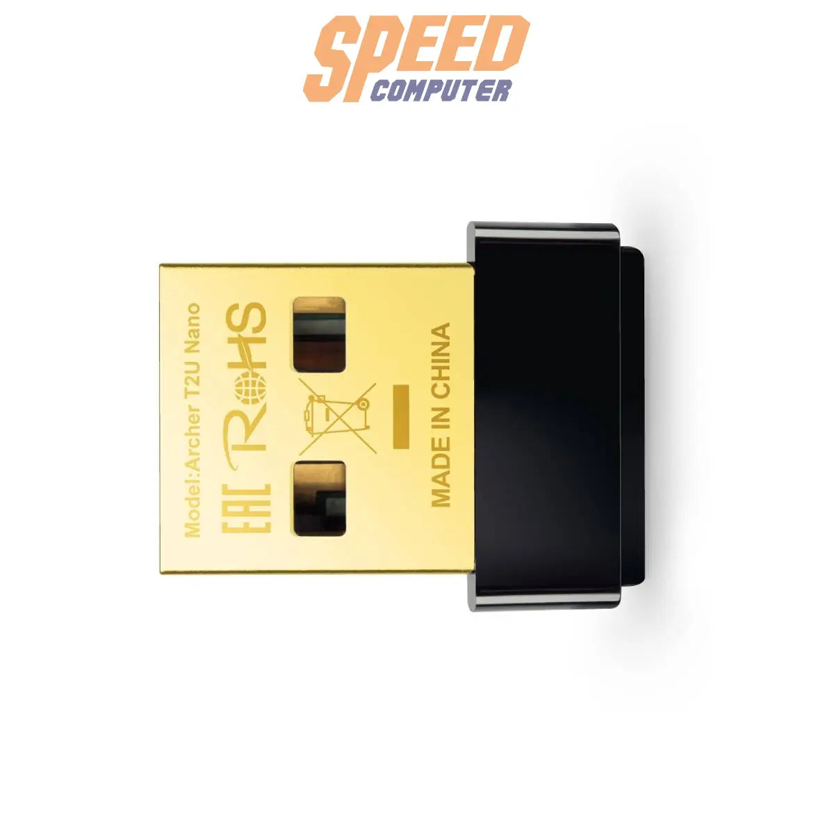 อุปกรณ์รับสัญญาณ Wi-Fi TP-Link Archer T2U Nano ขนาดเล็ก รองรับ Dual Band ความเร็วสูงสุด AC600 เชื่อมต่อผ่าน USB เหมาะสำหรับอัปเกรด Wi-Fi ให้พีซีและโน้ตบุ๊ก