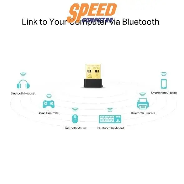 อุปกรณ์รับสัญญาณไวไฟ TP - Link ARCHER T2UB NANO - SpeedCom