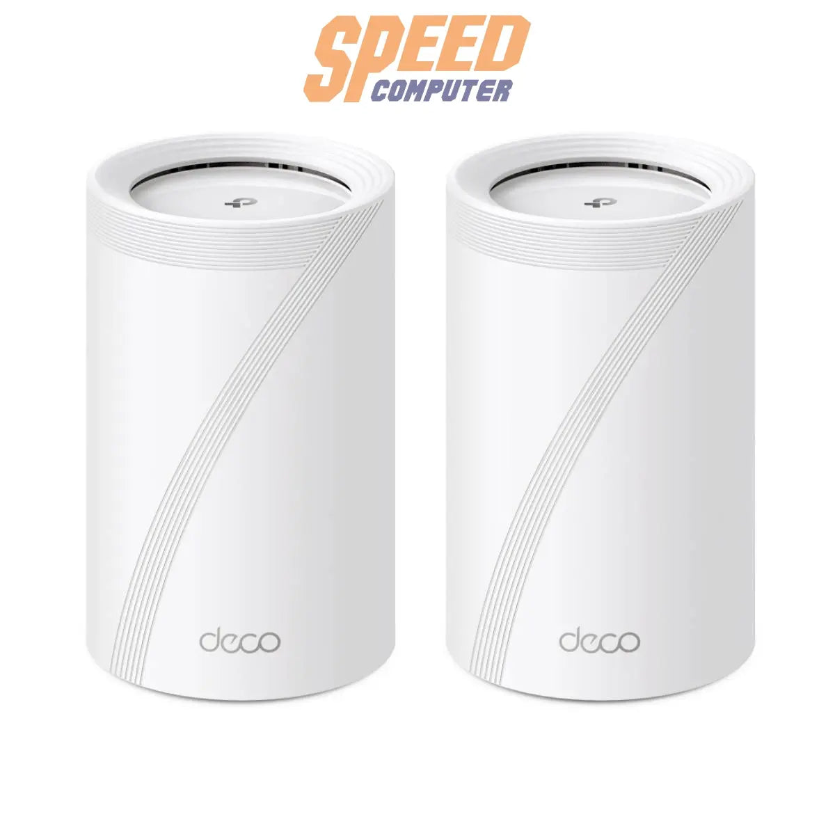 ระบบเราเตอร์ Mesh TP-Link DECO BE65 แบบ 2 แพ็ก ความเร็วสูงสุด BE11000 มาตรฐาน Wi-Fi 7 ครอบคลุมทั้งบ้าน เชื่อมต่อเสถียร เหมาะสำหรับบ้านขนาดกลางถึงใหญ่