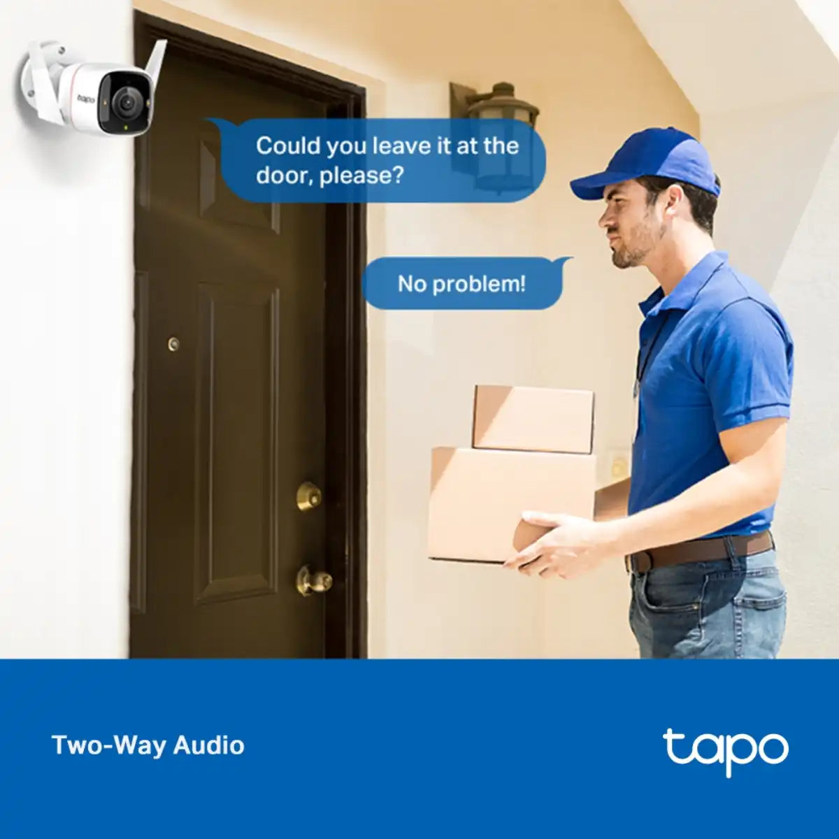 กล้องวงจรปิด TP Link TAPO C320WS สีขาวSpeedCom