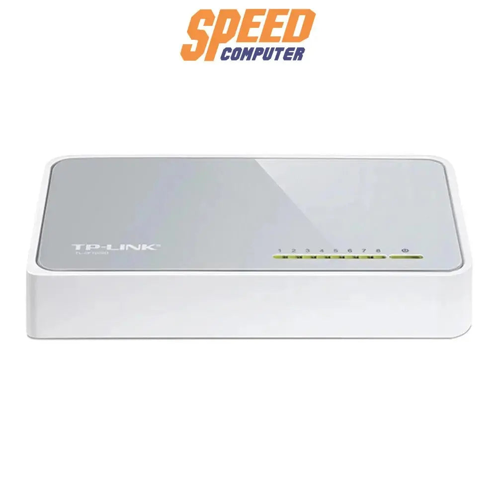 สวิตช์ฮับ TP - Link TL - SF1008D สีขาว - SpeedCom