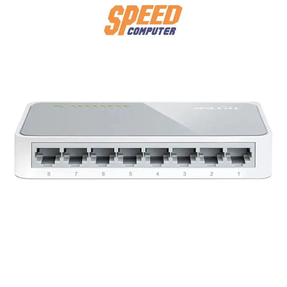 สวิตช์ฮับ TP - Link TL - SF1008D สีขาว - SpeedCom