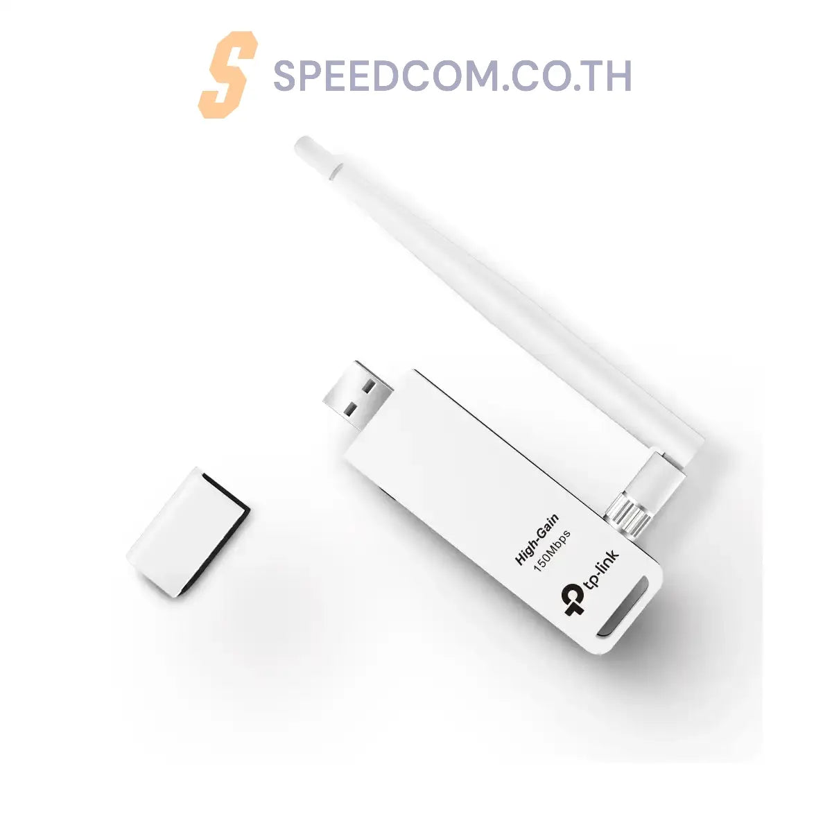 อุปกรณ์รับสัญญาณไวไฟ TP-Link TL-WN722N 150Mbps High Gain Wireless