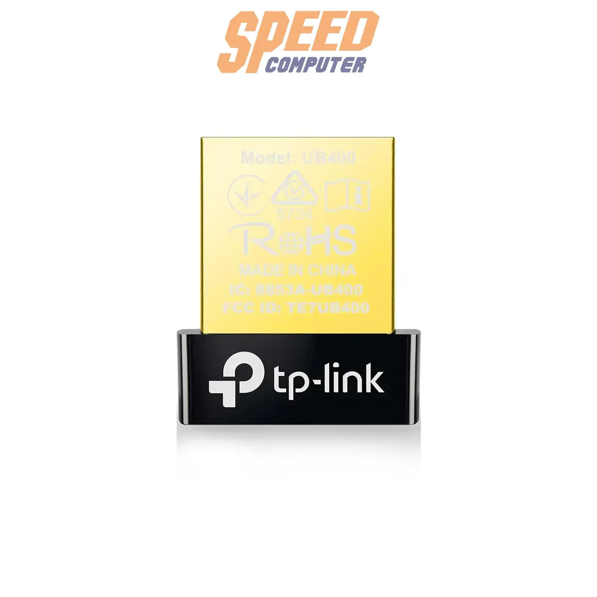 อุปกรณ์รับสัญญาณ TP-Link UB400 Bluetooth 4.0 Nano USB Adapter สีดำ - SpeedCom