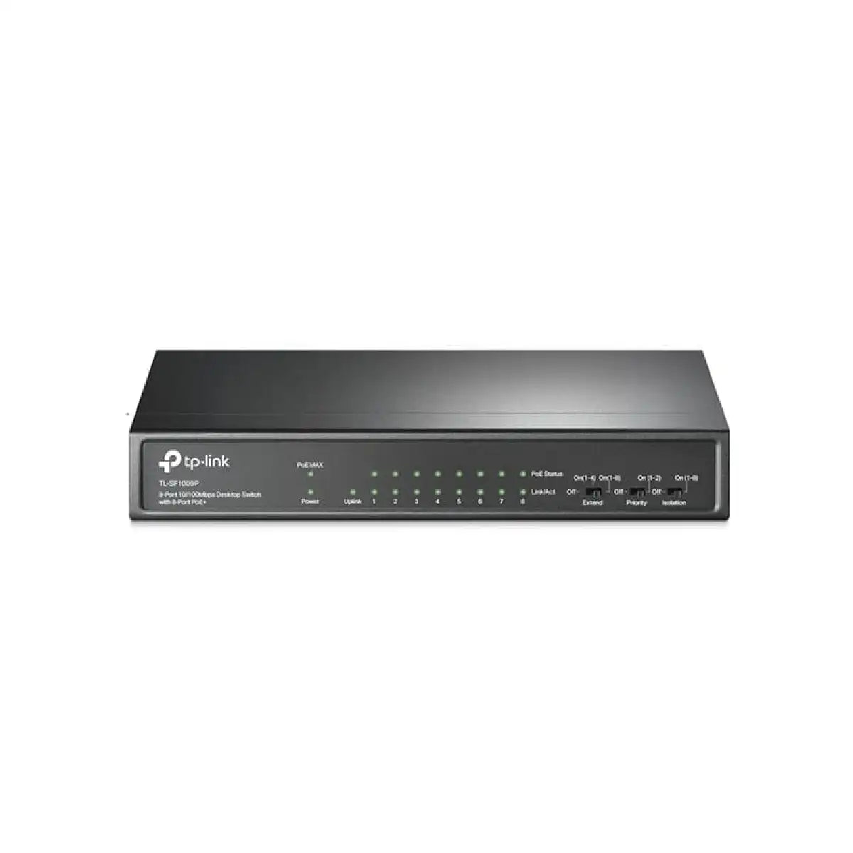 สวิตช์ฮับ TP-Link TL-SF1009P 9-Port Desktop Switch with 8-Port PoE+SpeedCom