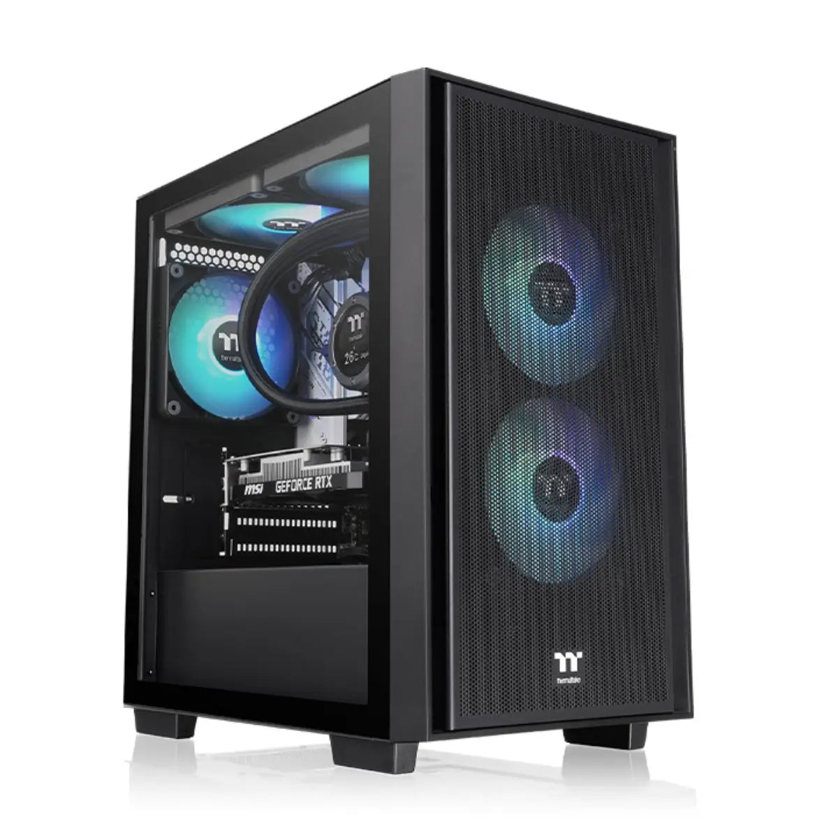 เคส Thermaltake Versa H16 TG ARGB Micro Tower Chassis - SpeedCom