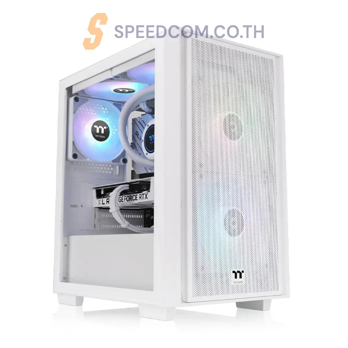 เคส Thermaltake Versa H16 TG ARGB Micro Tower Chassis - SpeedCom