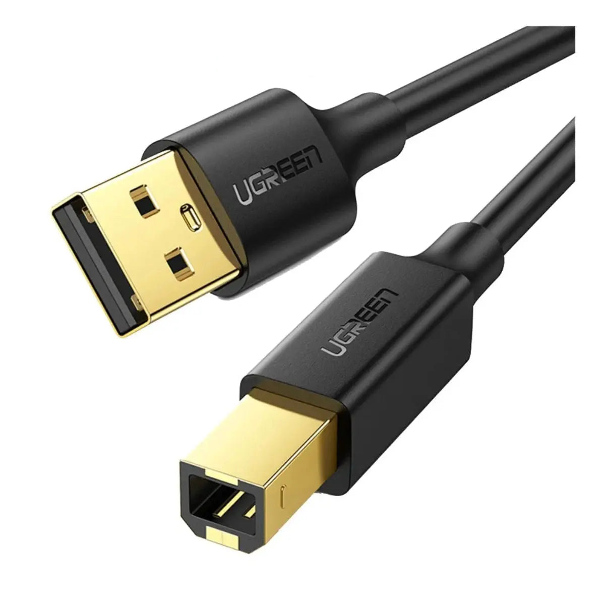 สายแปลง UGREEN รุ่น 10352 สำหรับเชื่อมต่อ USB Type-A กับอุปกรณ์ที่ใช้หัว Type-B เช่น ปริ้นเตอร์และสแกนเนอร์ รองรับ USB 2.0 ถ่ายโอนข้อมูลได้เสถียร