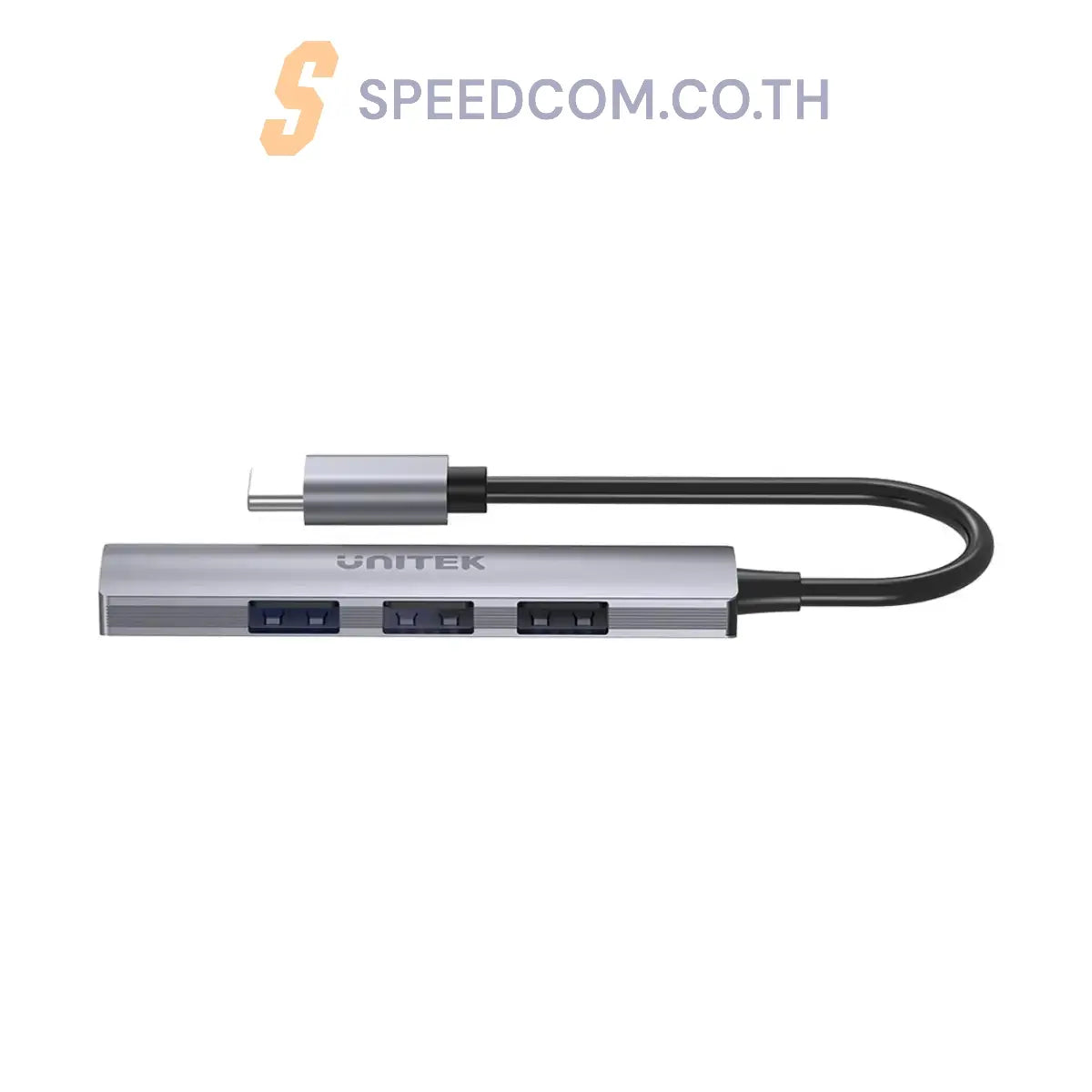 อุปกรณ์แปลงสัญญาณ Unitek HUB 4-in-1 USB-C Hub - SpeedCom
