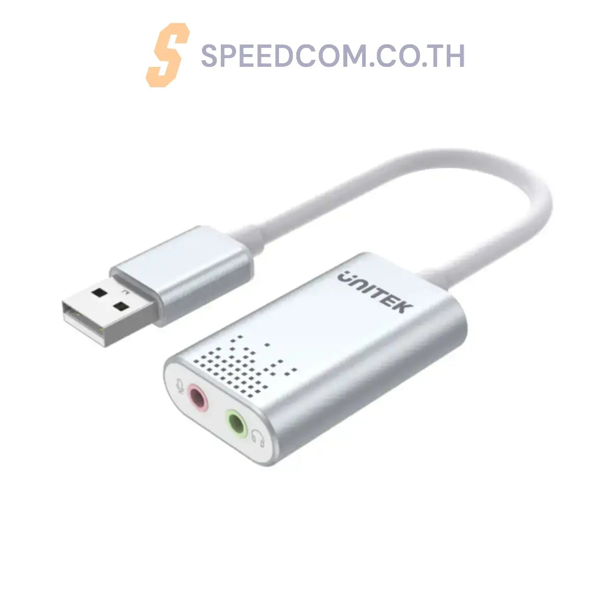 อุปกรณ์แปลงสัญญาณเสียง Unitek Y-247A External Sound Card Adapter