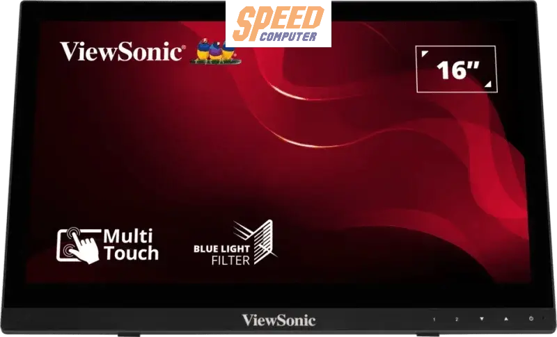 จอมอนิเตอร์ Viewsonic TD1630 - 3 TN Touch 60Hz สีดำ - SpeedCom