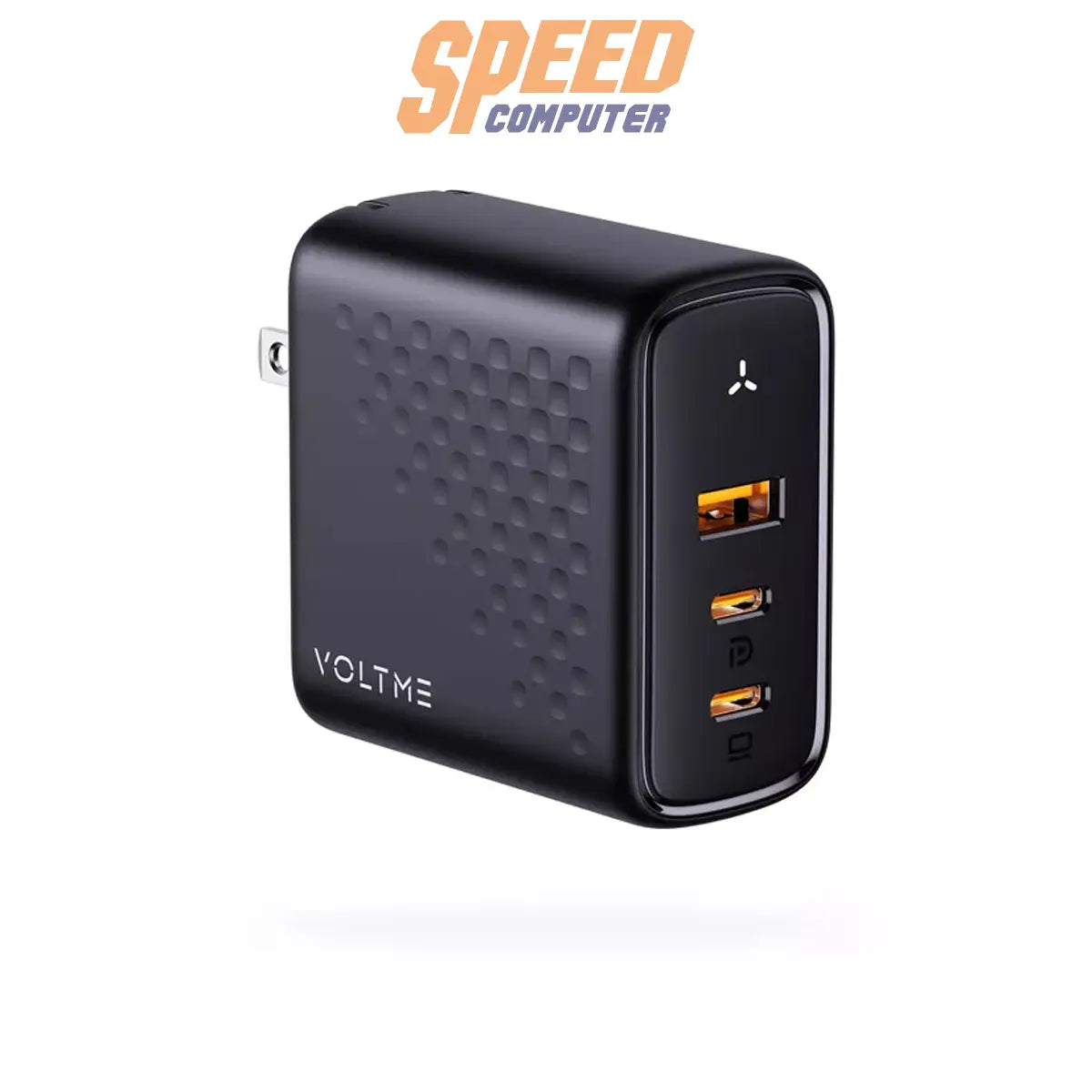 หัวชาร์จ Voltme Adapter REVO 100 Triple Port 2xUSB-C,1xUSB-A PORT PD 100W V2025V1TH - SpeedCom