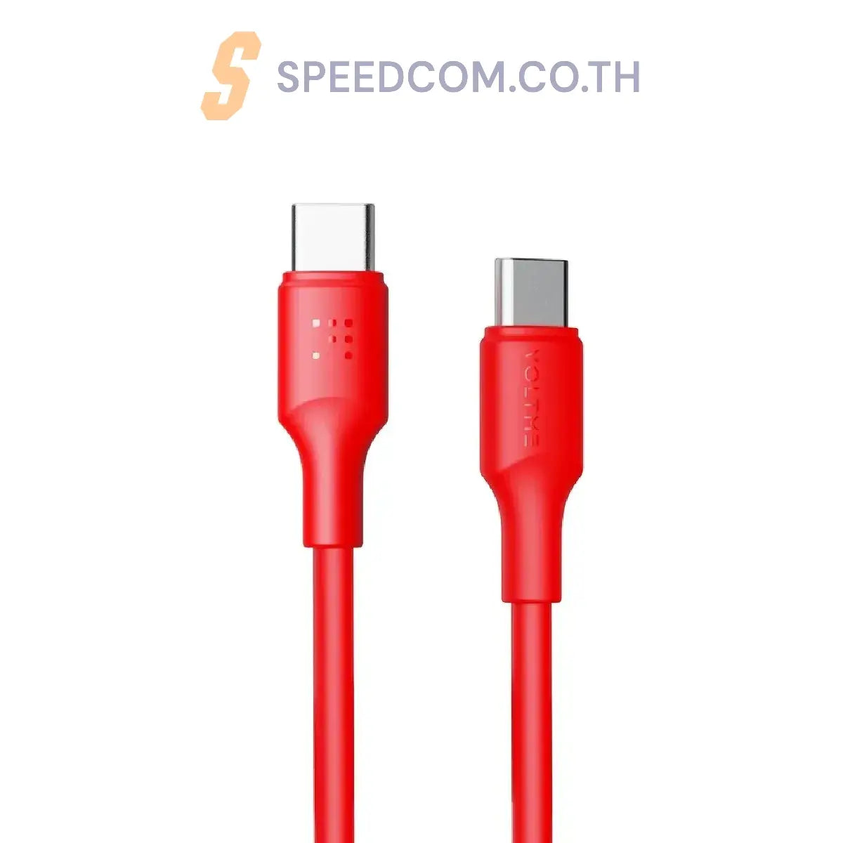 สายชาร์จ Voltme Innovation POWERLINK EDC USB-C TO USB-C 60W - SpeedCom
