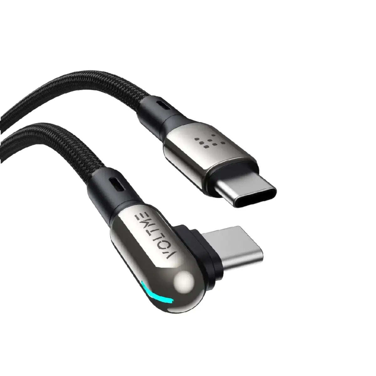สายชาร์จ Voltme POWERLINK STARK USB-C TO USB-C BLACK 100W - SpeedCom