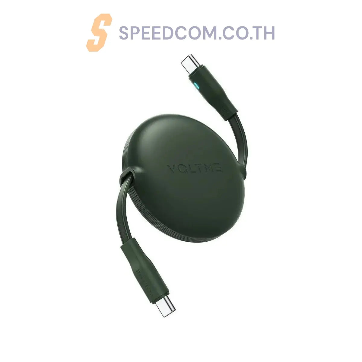 สายชาร์จ Voltme Powerlink YOYO Retractable USB-C TO USB-C 100W - SpeedCom