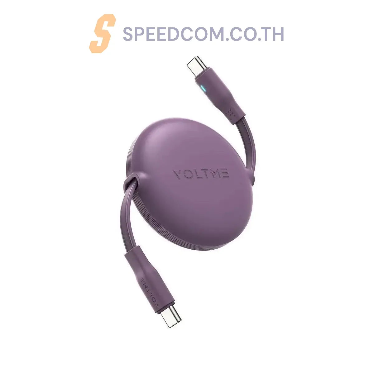 สายชาร์จ Voltme Powerlink YOYO Retractable USB-C TO USB-C 100W - SpeedCom