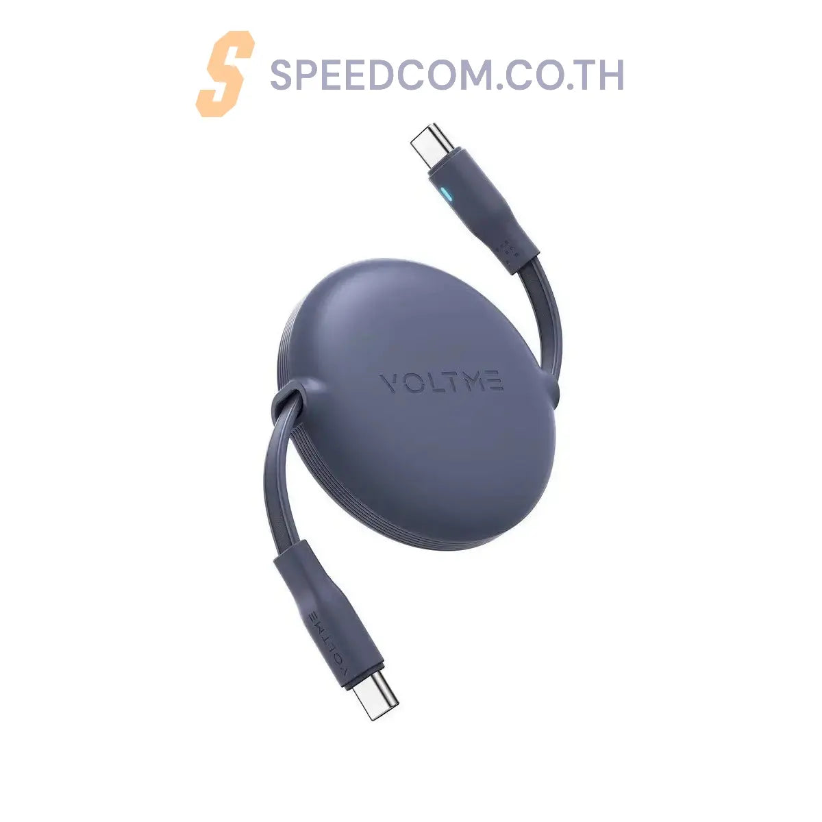 สายชาร์จ Voltme Powerlink YOYO Retractable USB-C TO USB-C 60W - SpeedCom