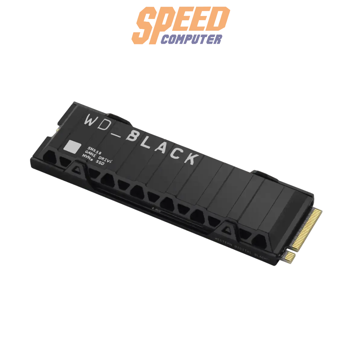 เอสเอสดี WD BLACK SN850 500GB PCIe 4x4/NVMe M.2 2280 WITH HEATSINK WDS500G1XHE - SpeedCom