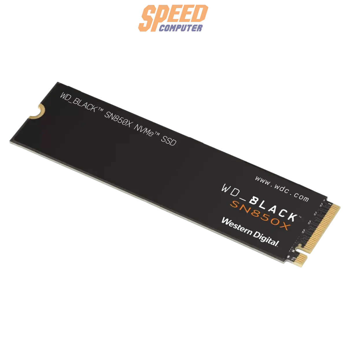 เอสเอสดี WD BLACK SN850X 1TB PCIe 4x4/NVMe M.2 2280 WDS100T2X0E - SpeedCom