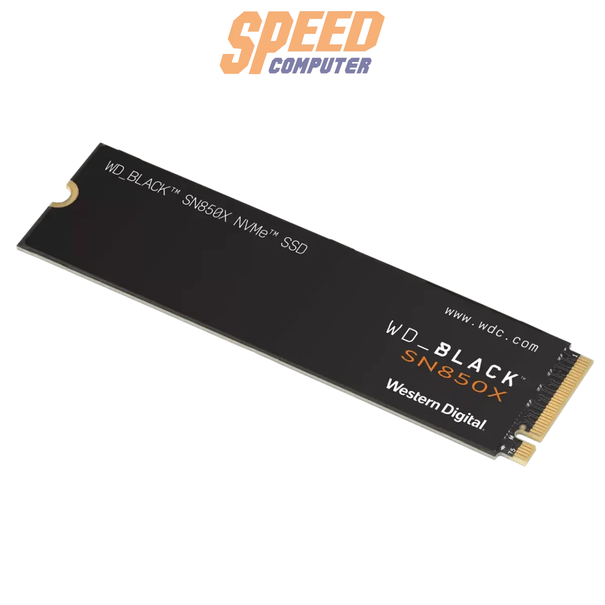 เอสเอสดี WD BLACK SN850X 2TB PCIe 4x4/NVMe M.2 2280 WDS200T2X0E - SpeedCom