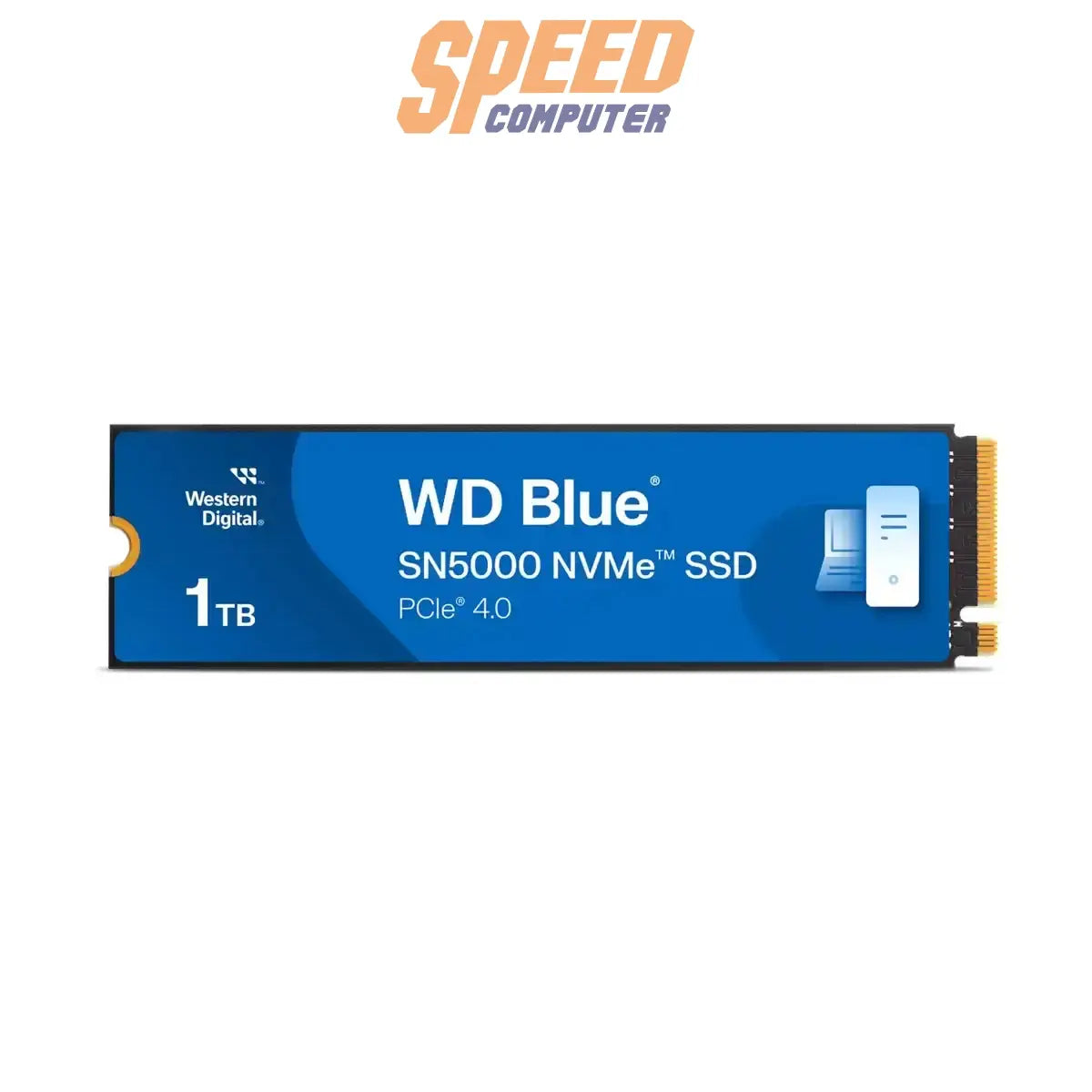 เอสเอสดี WD BLUE SN5000 NVMe WDS100T4B0E 1TB M.2 PCIe 4.0 - SpeedCom