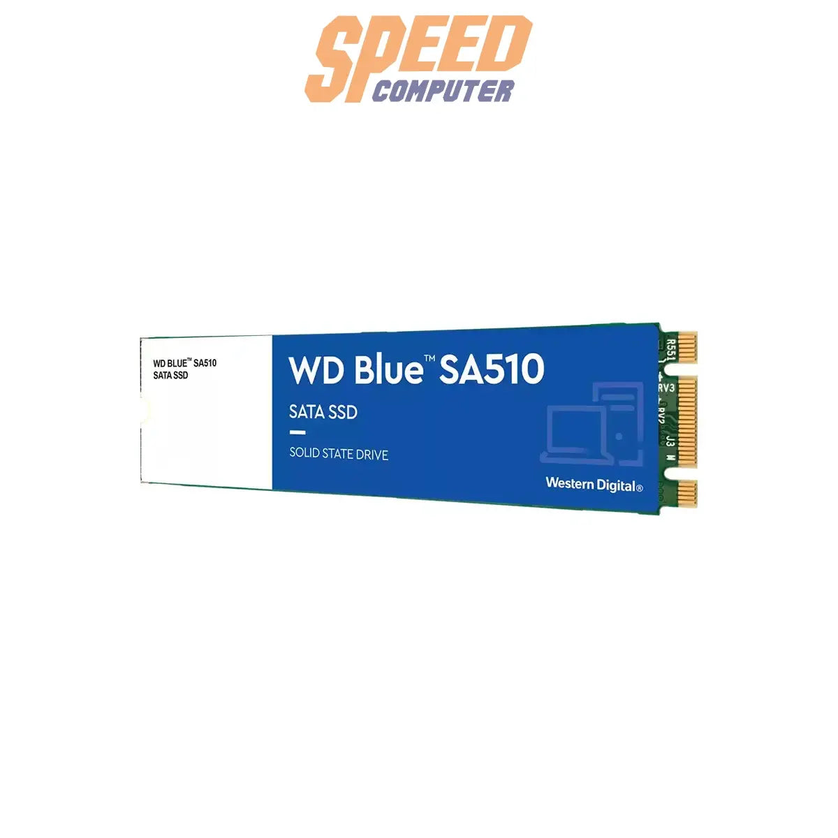 เอสเอสดี WD Blue SA510 WDS250G3B0B 250GB SATA M.2 2280 - SpeedCom