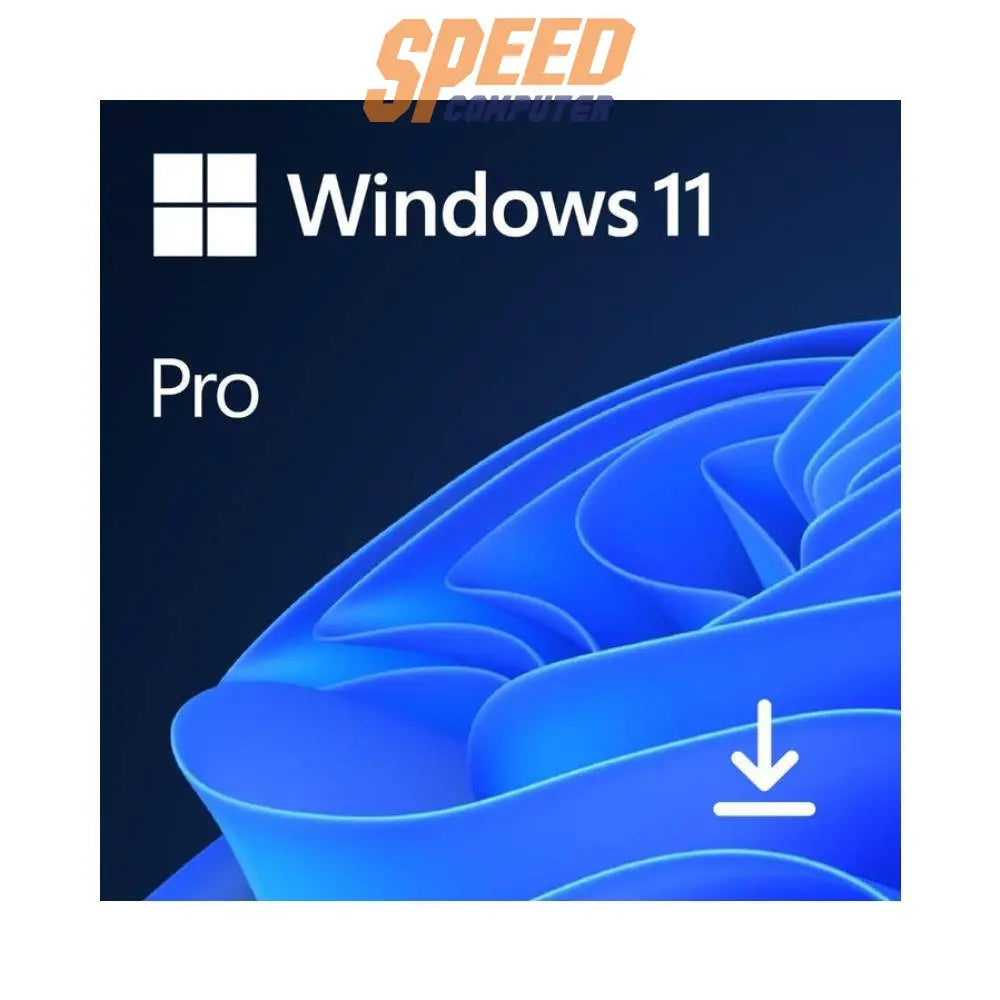 ซอฟต์แวร์ลิขสิทธิ์เเท้ Windows 11 Pro 64 bit All Lng PK Lic Online DwnLd NR ESD (FQC-10572)>สินค้าเป็น Key License ส่งผ่านทางอีเมลเท่านั้นSpeedCom