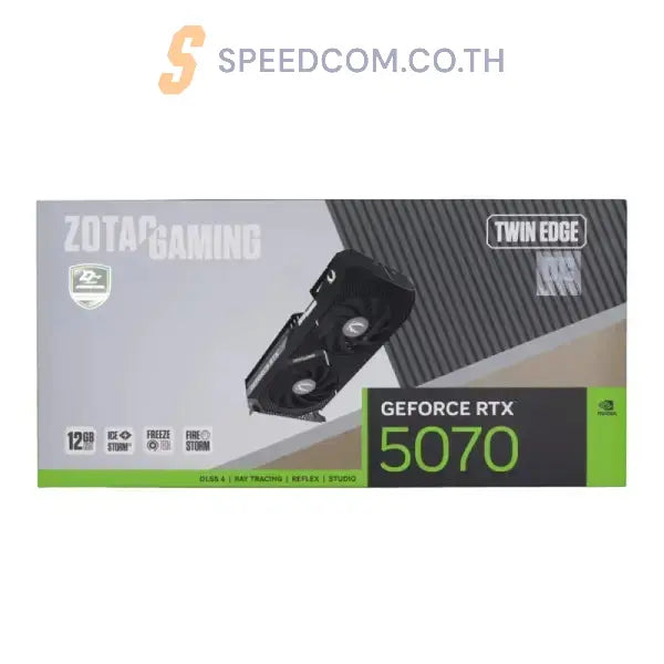 การ์ดจอ ZOTAC GAMING GEFORCE RTX 5070 SOLID 12GB GDDR7 - SpeedCom