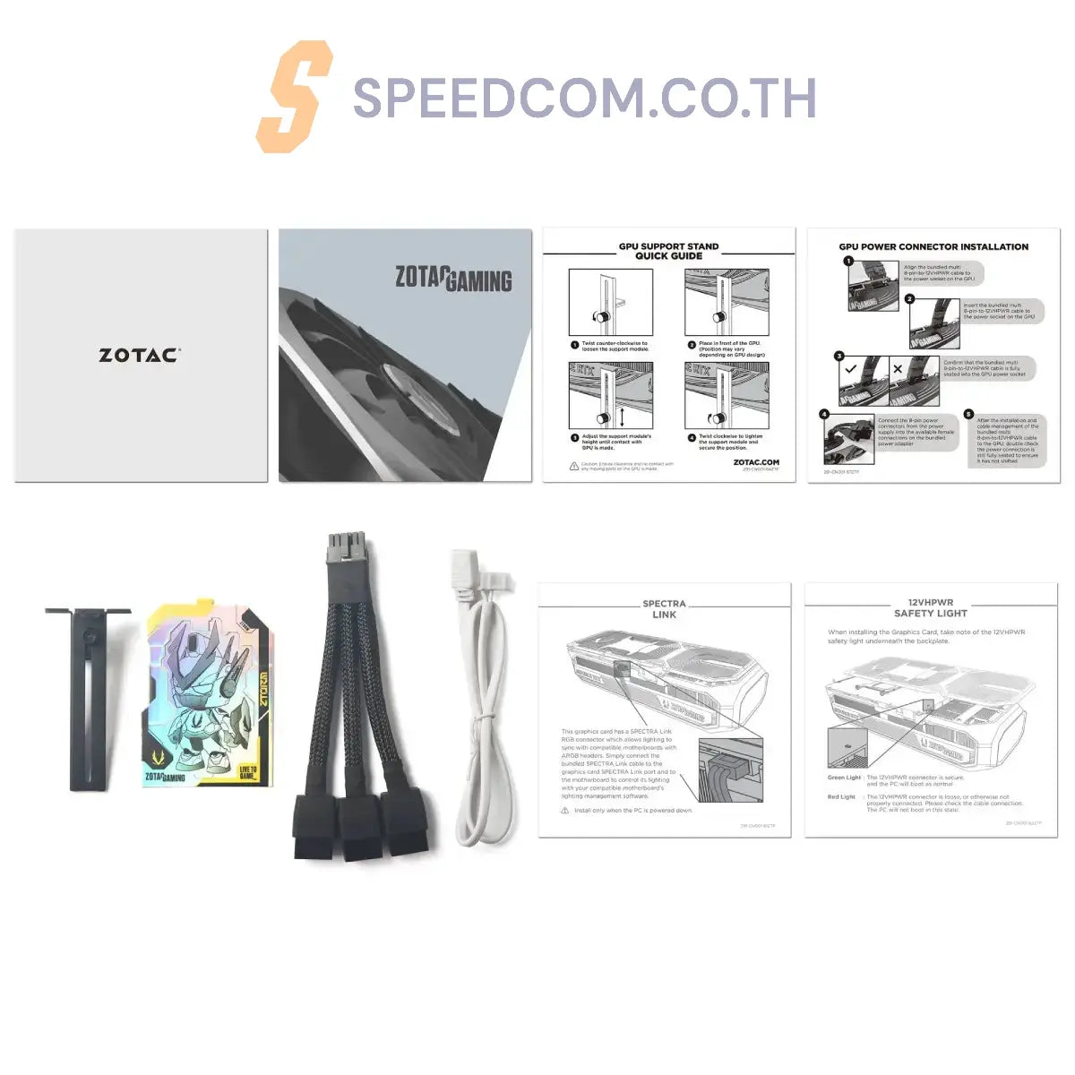 การ์ดจอ ZOTAC GAMING GEFORCE RTX 5080 SOLID OC 16GB GDDR7 - SpeedCom