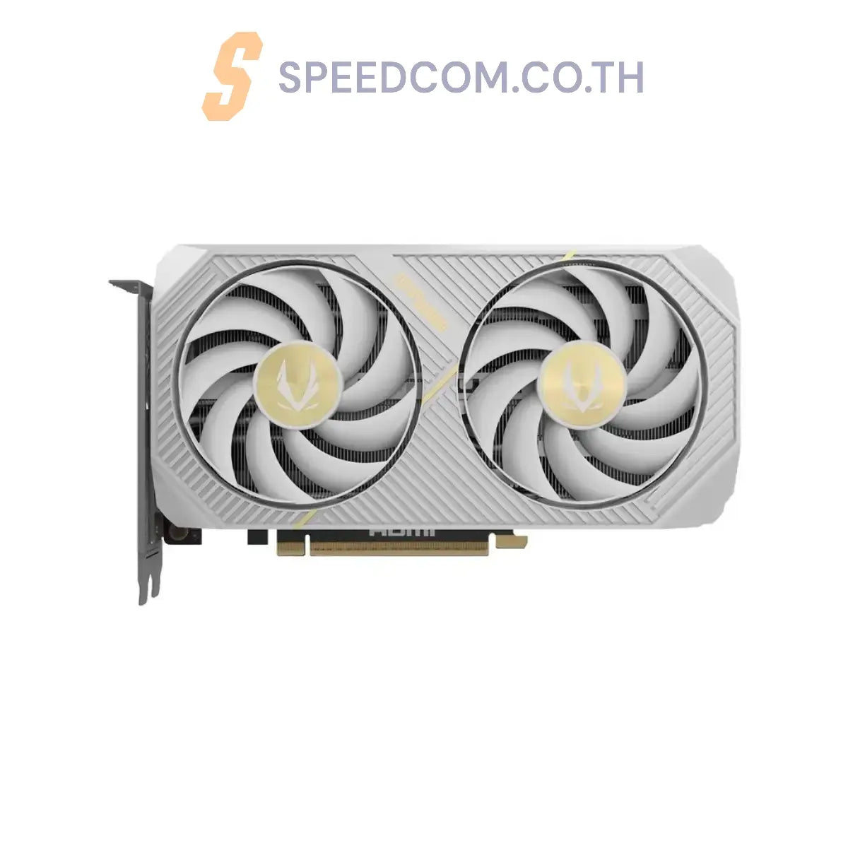 การ์ดจอ ZOTAC GeForce RTX 5060 Ti Twin Edge OC White Edition 16GB GDDR7 - SpeedCom