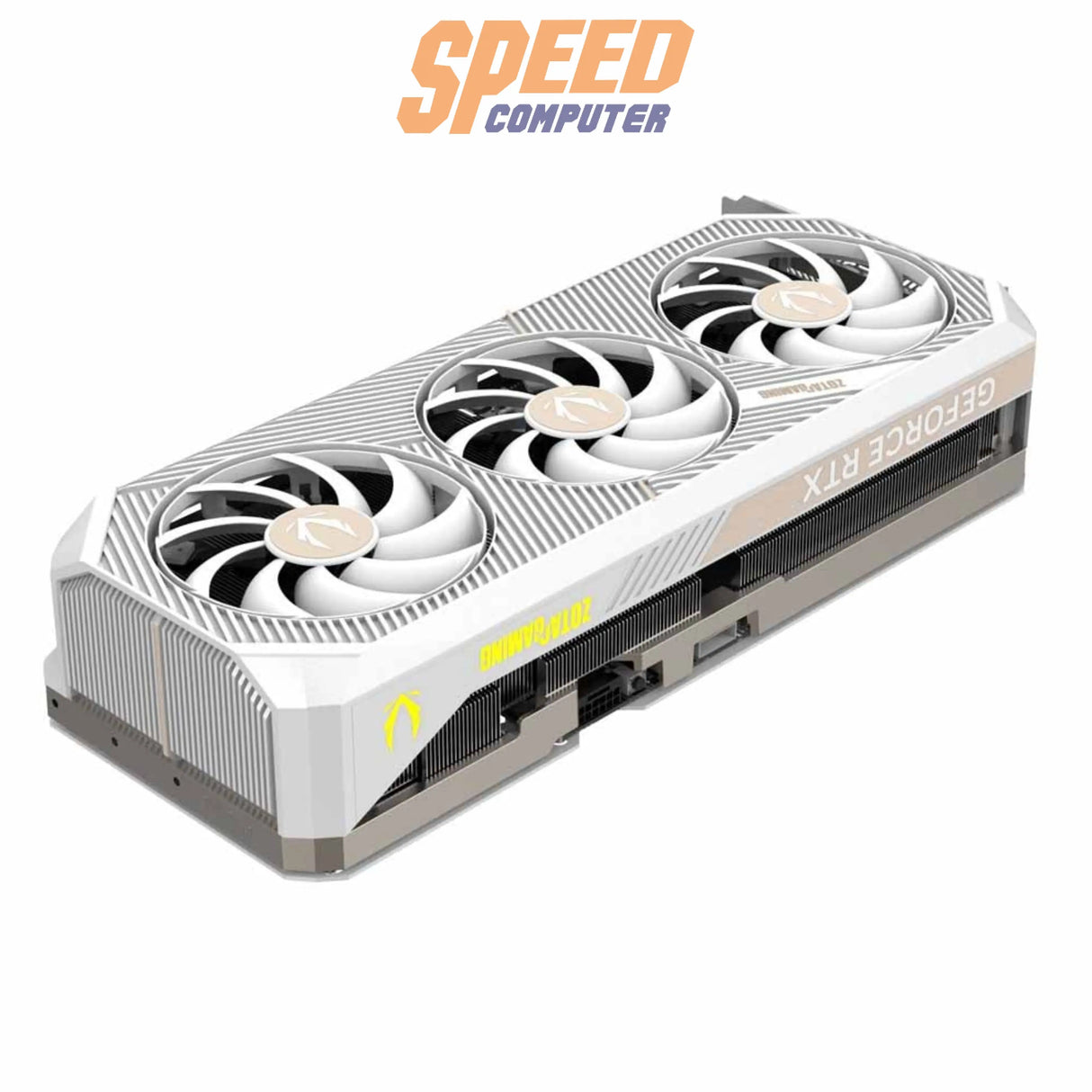 การ์ดจอ ZOTAC GeForce RTX 5090 Gaming Solid OC 32GB GDDR7 White EditionSpeedCom