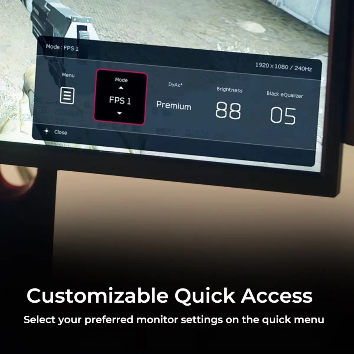 จอมอนิเตอร์ ZOWIE XL2540K 24.5" TN 240Hz สีดำ - SpeedCom