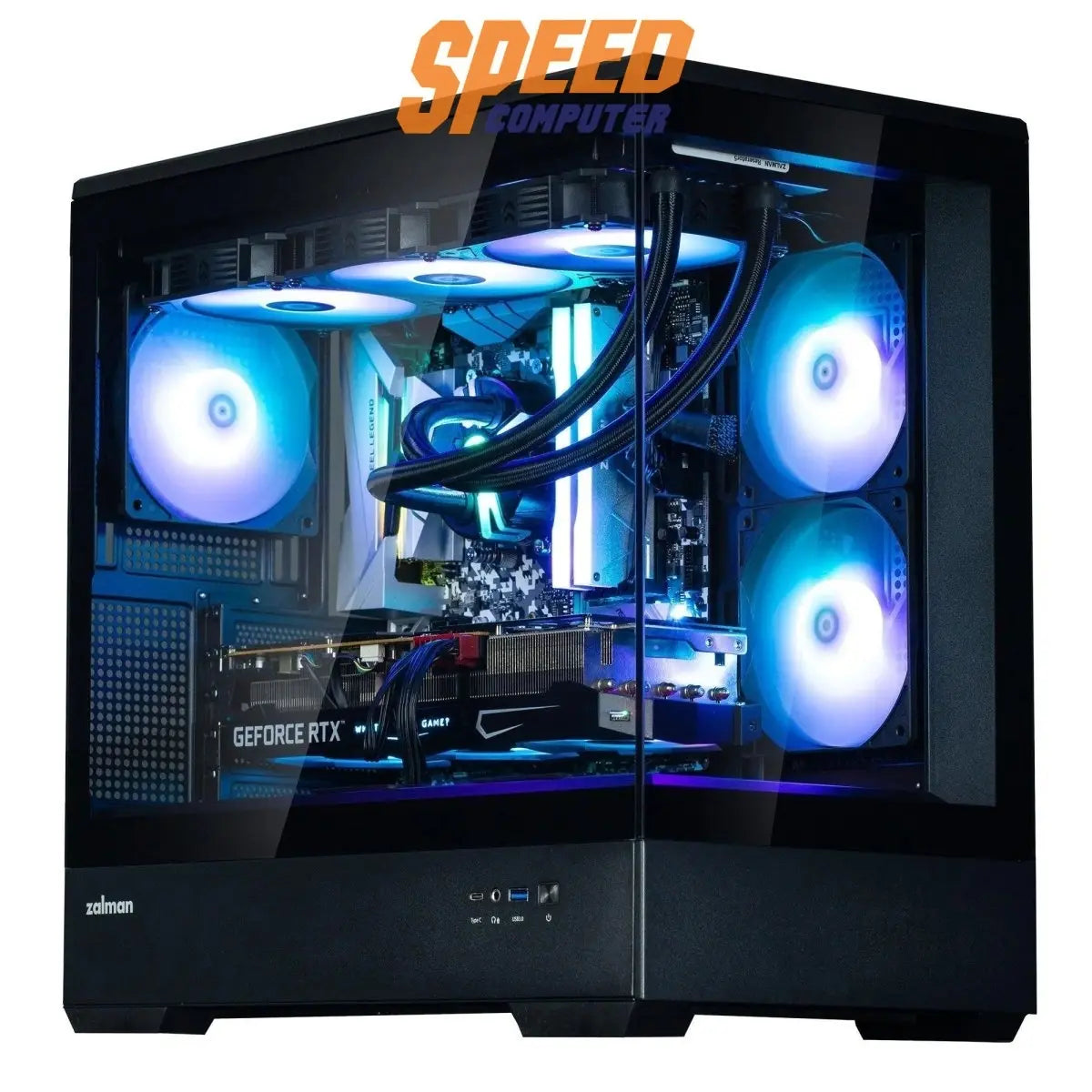 เคส Zalman P30 Mini Tower Micro ATX - SpeedCom