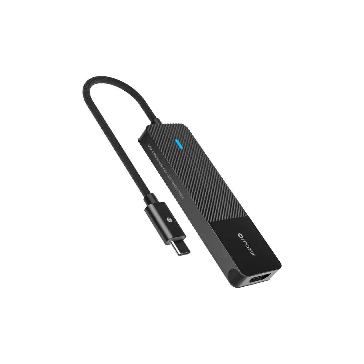 อุปกรณ์แปลงสัญญาณ Mazer Multiport Hub USB C 5-in-1 (M-UC2MULTI7001C-BK) - SpeedCom