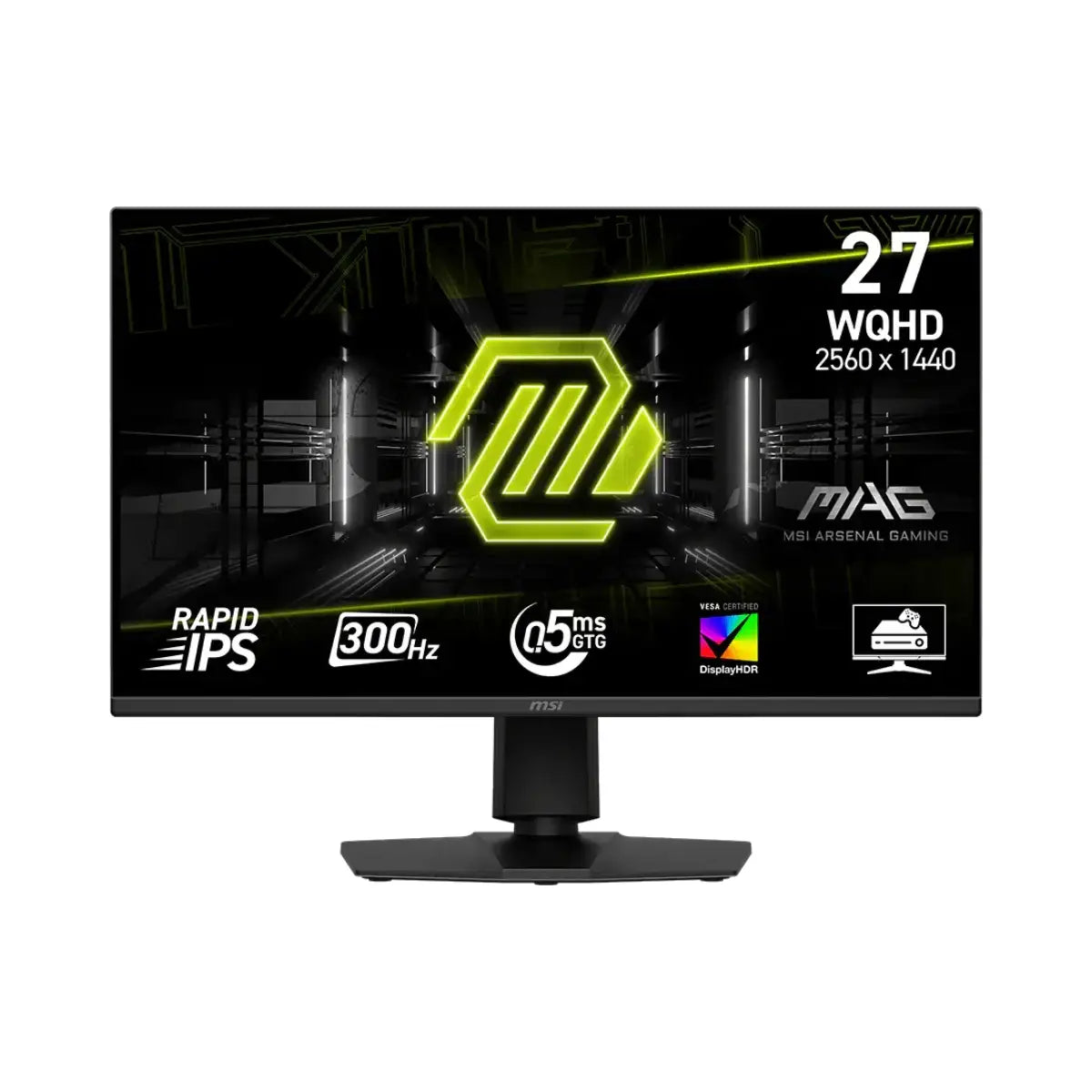 จอมอนิเตอร์ MSI MAG 275QPF X30 27.0" Rapid IPS 300Hz สีดำ - SpeedCom