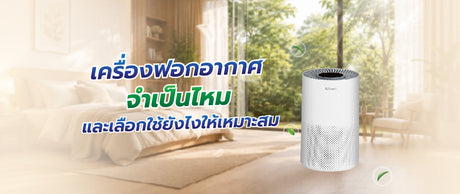 เครื่องฟอกอากาศช่วยได้จริงไหม? คู่มือเลือกซื้อและใช้งาน 074