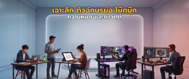 ถอดรหัส CPU โน้ตบุ๊ก: U, H, HS, HX ต่างกันยังไง?