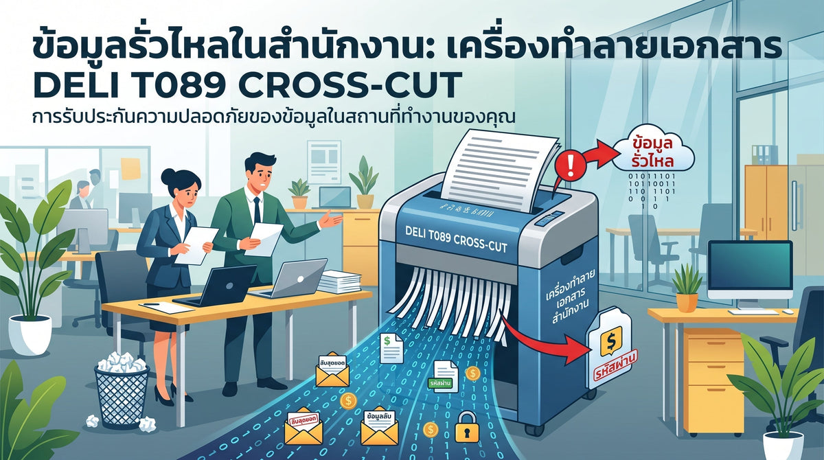 ปก เครื่องทำลายเอกสาร