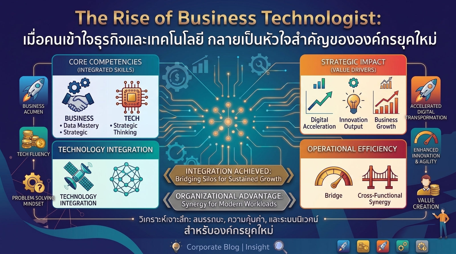 The Rise of Business Technologist: เมื่อคนเข้าใจธุรกิจและเทคโนโลยี กลายเป็นหัวใจสำคัญขององค์กรยุคใหม่