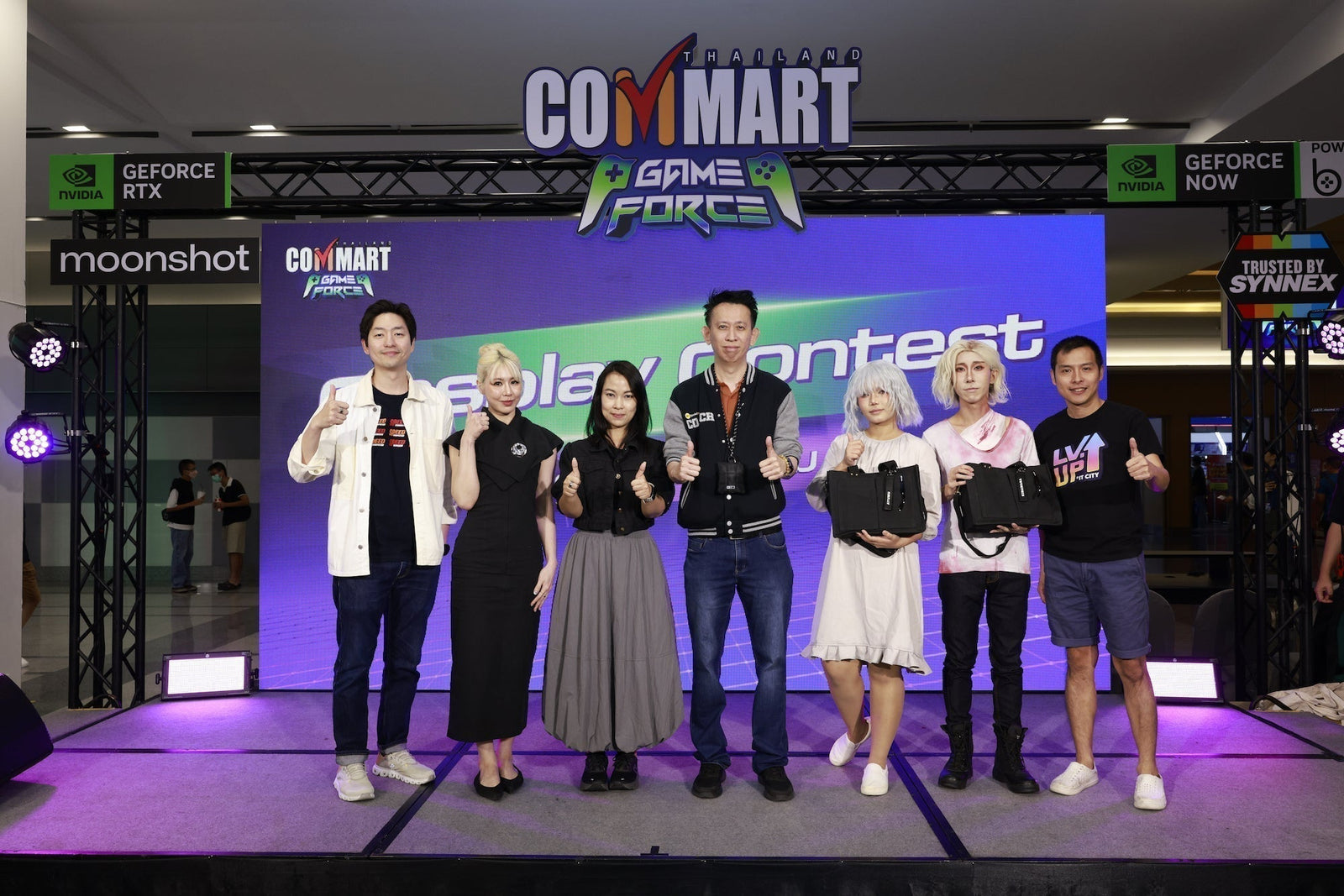 Speed Computer ขึ้นมอบรางวัล Cosplay Contest ในงาน Commart GameForce 2026 @Bitec Bangna
