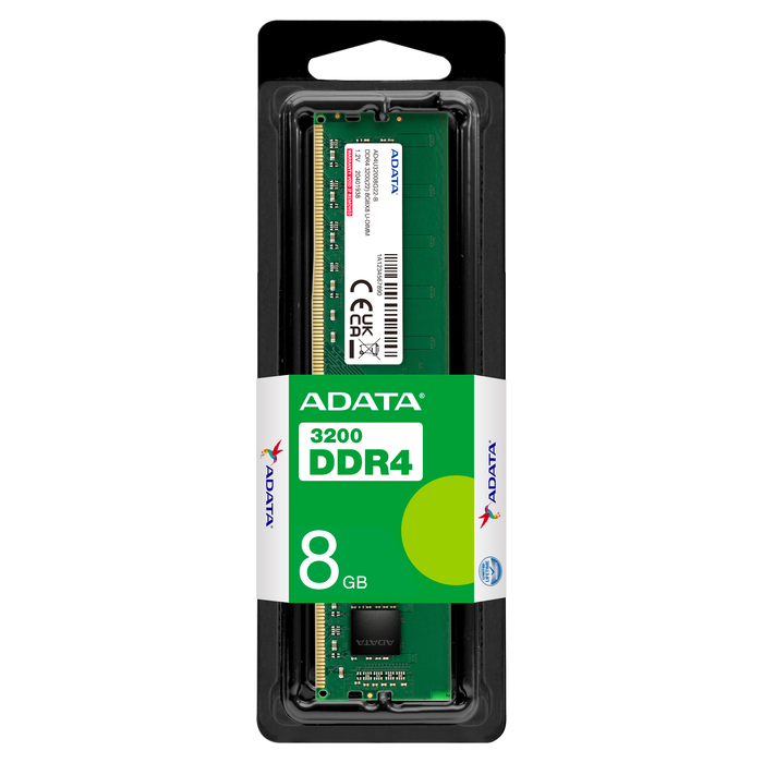 หน่วยความจำ แรม โน๊ตบุ๊ค ADATA 8GB DDR4 BUS 3200 AD4U32008G22-SGN