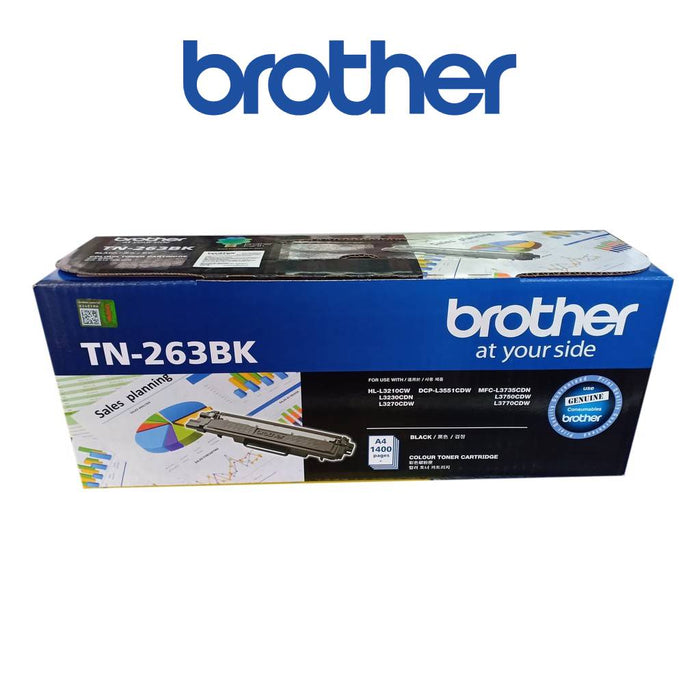 Brother Laser Toner TN-263BKBlack